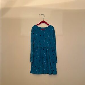 Cat & Jack Blue Ruffled Tiered Dress
